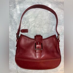 Vintage Coach Hamptons Leather Hobo Bag #9584